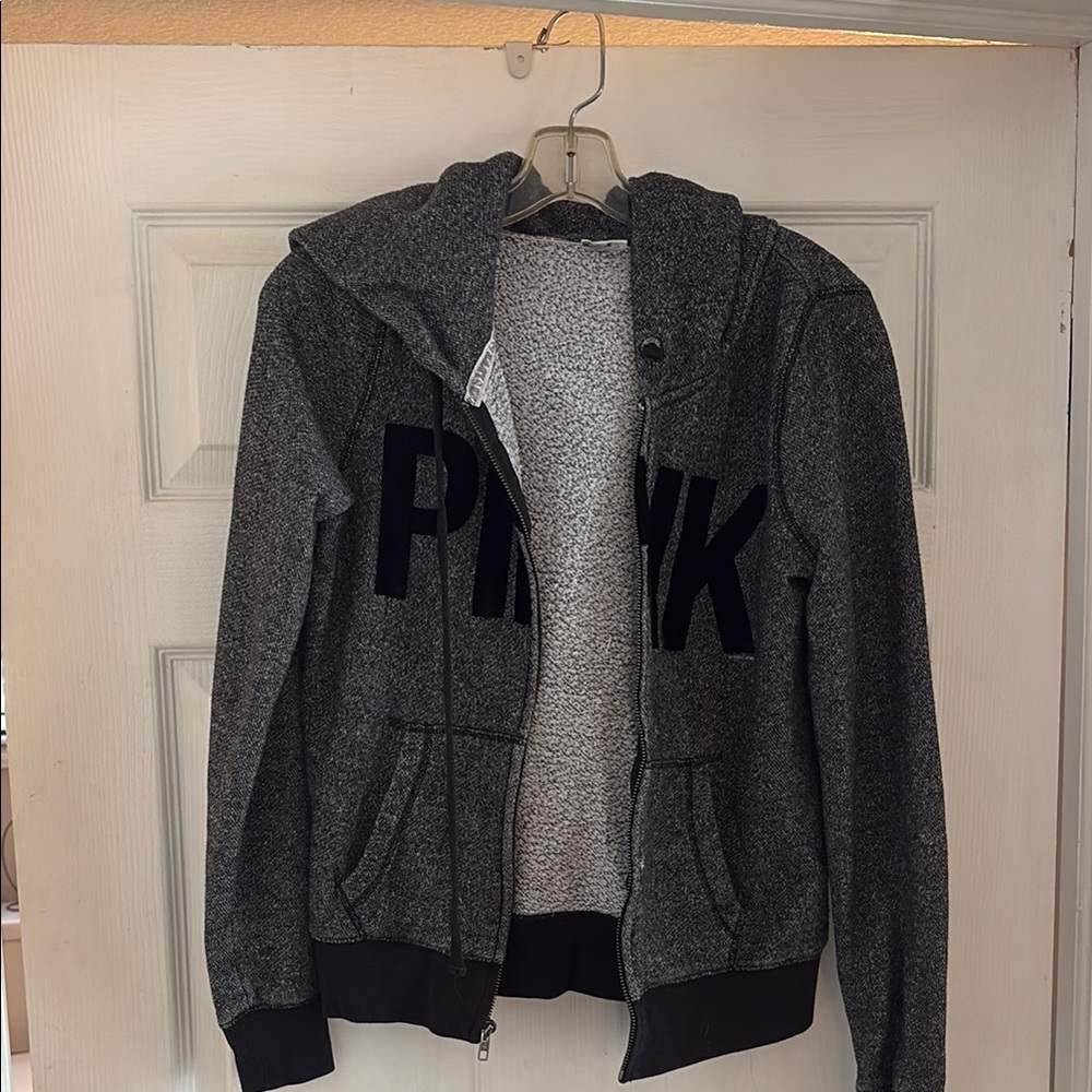 Kids Gray Jacket with Black Accents